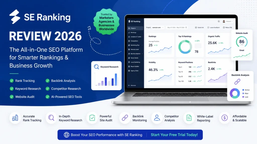 SE Ranking Review 2026: Affordable All-in-One SEO Platform